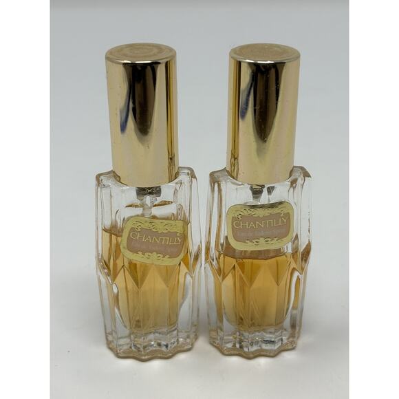 2 Vintage Chantilly By Dana Perfume Spray For Women 0.4 fl. Oz (12ml) - Picture 1 of 6
